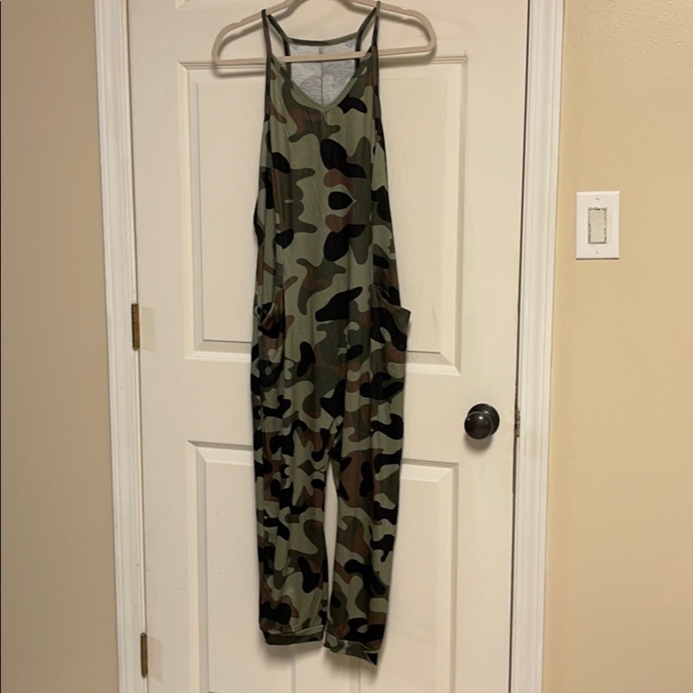 Camo jumpsuit